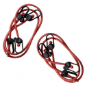 Set of 4 elastic tensioners for goal nets                            