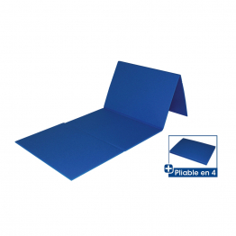 Foldable exercise floor mat - 140 x 50 x 0,7 cm                      