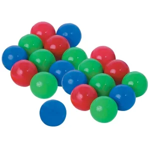 PE ball - Diameter : 70 mm - Weight : 9 g - Set of 20                