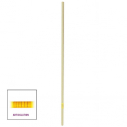 Articulated corner pole - Diam : 30 mm - Height : 170 cm - White     