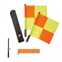 Professional linesman flags - with cover - with logo