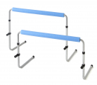 Aluminium Bounce back hurdle - 76 x 40 x 60 cm- Set of 3 - with heigh
