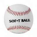 9" synthetic leather soft baseball                                   