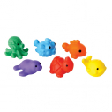 Set of 6 inflatable animals                                          