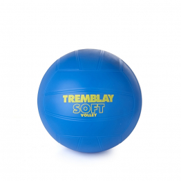 Ultrasoft PVC volleyball - dia. 20 cm - 220 gr - blue                